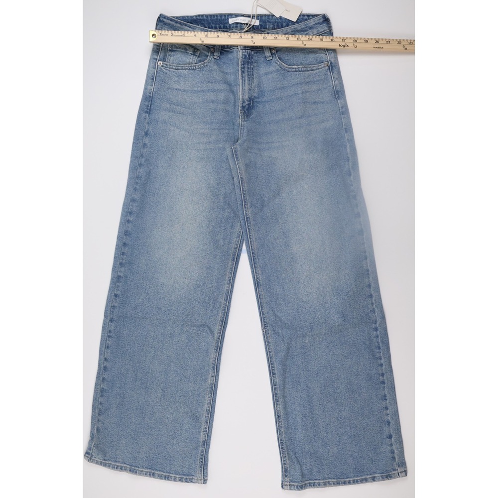 Altar'd State Jeans Wide Leg 10 Blue Denim Casual - Picture 6 of 8